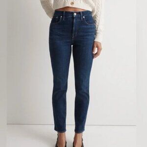 MADEWELL The Curvy Perfect Vintage Jeans Stretch Dark Blue Size 31